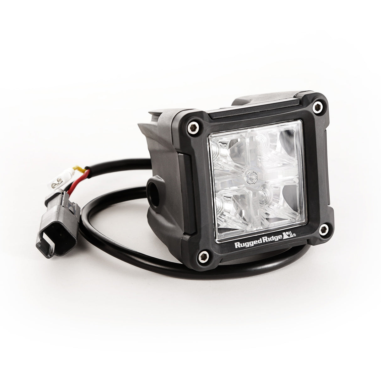 Rugged Ridge - Light Kit, 3 Inch, LED, Cube, Combo High/Low Beam - 15209.30
