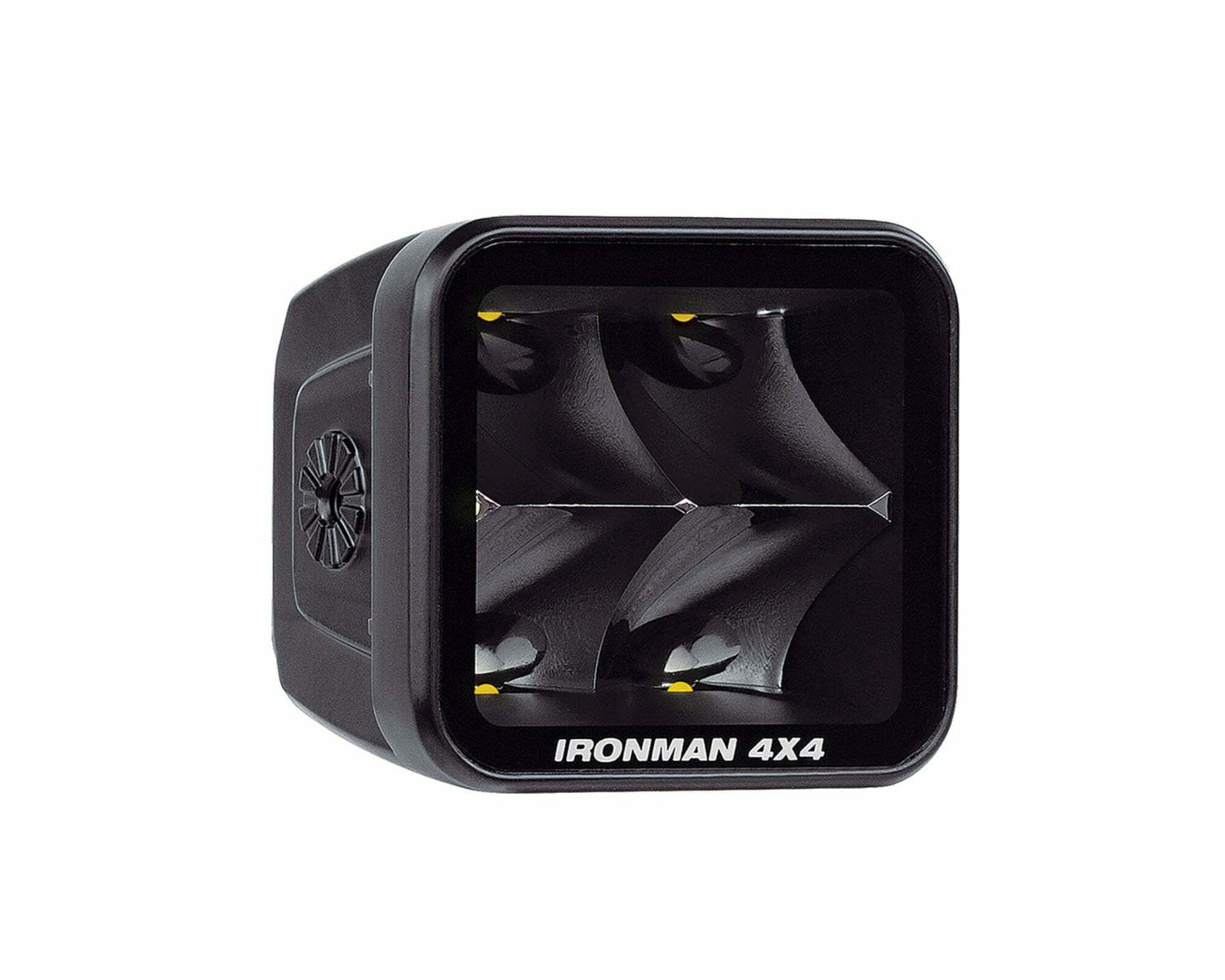 IronMan 4x4 - 3.2" LED Cube Light (Spot Beam  Clear) - ILED80B
