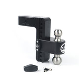 180 Hitch SS 8" Drop Hitch with 2.5" Shank - LTB8-2.5-CER-BLA