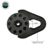 Overland Vehicle Systems - Snatch Block Pulley - Standard Universal - 19139805