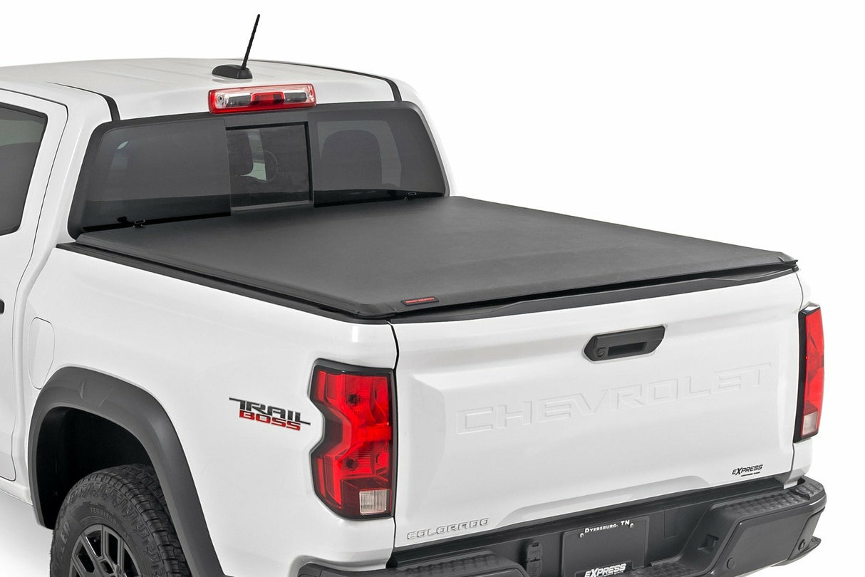 Rough Country 42120500 Soft Roll Up 5ft Bed Cover for 15-24 Chevrolet Colorado/GMC Canyon
