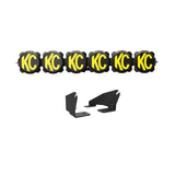 KC HiLiTES 91343 KC Pro6 Gravity LED 39in 6-Light Combo Polaris RZR Pro R System