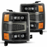 AlphaRex 880241 LED Projector Headlights in Alpha-Black