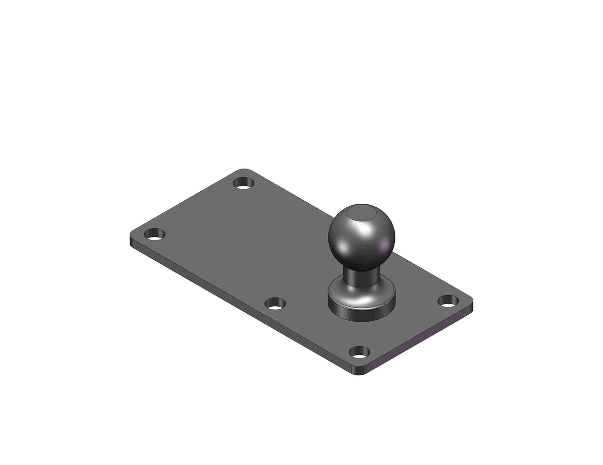 Husky Towing - 34842 One Piece Ball and Plate