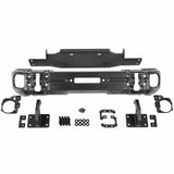 Rugged Ridge - Arcus Front Bumper Set, W/Tray & Hooks; 18-21 JL/JT - 11549.04