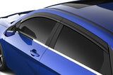 Husky Liners 2854118 Low Profile Ventvisor Deflector; Smoke; Outside Mount; 4 pc.
