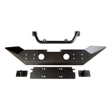 Rugged Ridge 11548.41 Spartan Bumper, High Clearance Ends, Overrider; 18-21 Wrangler / 20-21 Gladiator