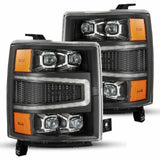 AlphaRex 880239 LED Projector Headlights in Black