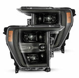 AlphaRex 880169 Projector Headlights Alpha- Black