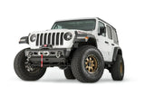 Warn - Elite Stubby Front Bumper for 2018-2026 Jeep Wrangler JL / 2020-2026 Jeep Gladiator JT - 101325