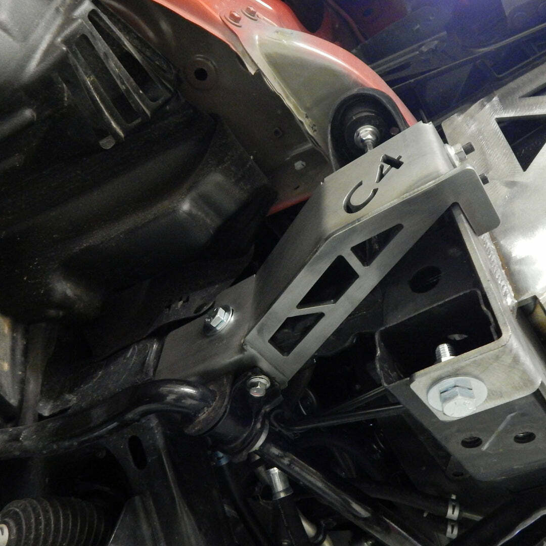 C4 Fabrication - Tacoma Front Bumper Frame Support Brackets / 2nd & 3rd Gen / 2005-2024 - 1200-3805