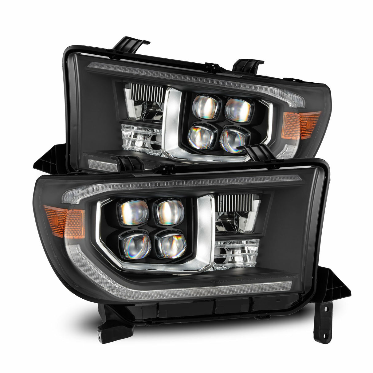 AlphaRex 880818 Projector Headlights Black