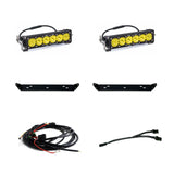 Baja Designs - 448063 - OnX6+ 10 Inch Dual Behind Grille Light Bar Kit