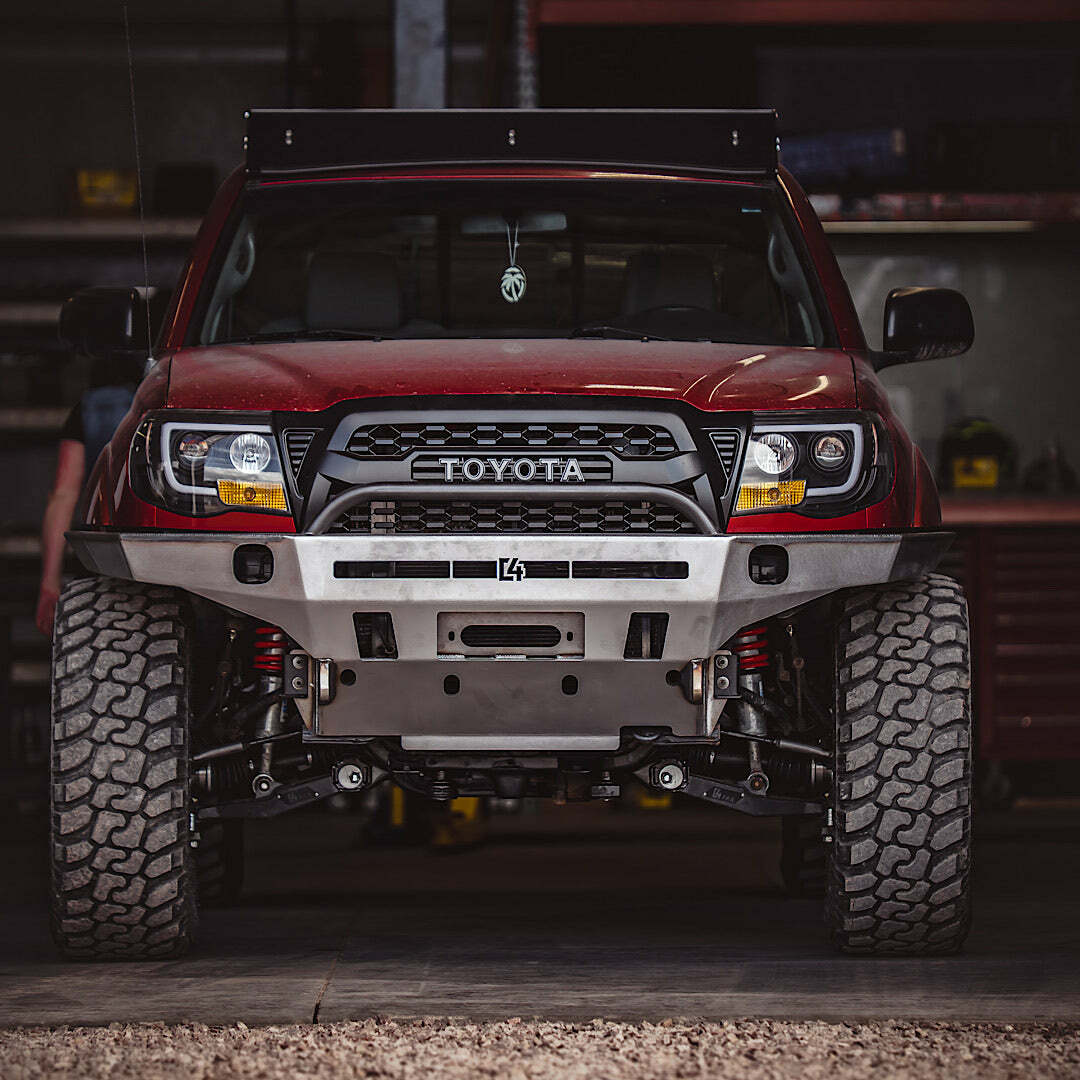 C4 Fabrication - Tacoma Overland Series Front Bumper / 2nd Gen / 2012-2015 - 1200-3112-30-MH