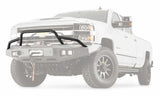 Warn - 100473 Powder Coated Black Steel With Brush Guard Skid Plate Step Plate
