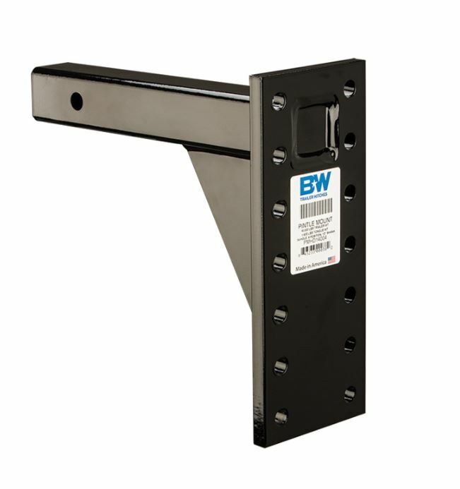 B&W Trailer Hitches - PMHD14004 Pintle Mount 16K 14 Hole