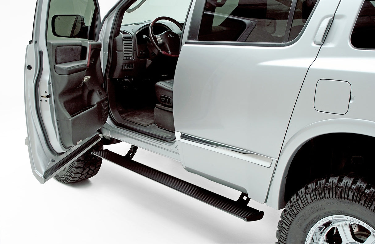 AMP Research 75110-01A PowerStep Elect Rng Brd - 04-15 Titan Crew/King Cab, Armada, 04-10 Infinity QX56