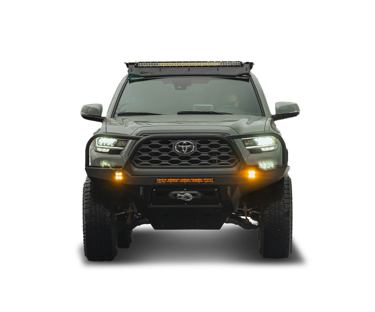CBI - 3rd Gen Toyota Tacoma Adventure Front Bumper / Bare Metal / Aluminium - 200-000-010-095