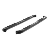 Aries - 3" Round Black Stainless Side Bars, Select Silverado, Sierra 1500, 2500, 3500 HD - 214045