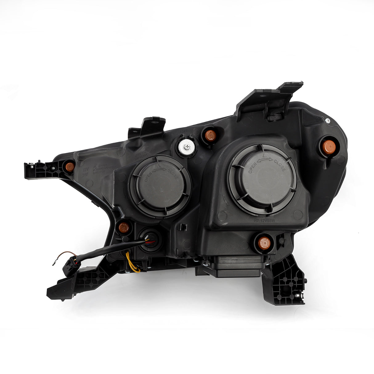 AlphaRex 880122 Projector Headlights Black