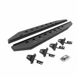 Go Rhino 69492648SPC - RB10 Slim Line Running Boards With Mounting Brackets - Textured Black