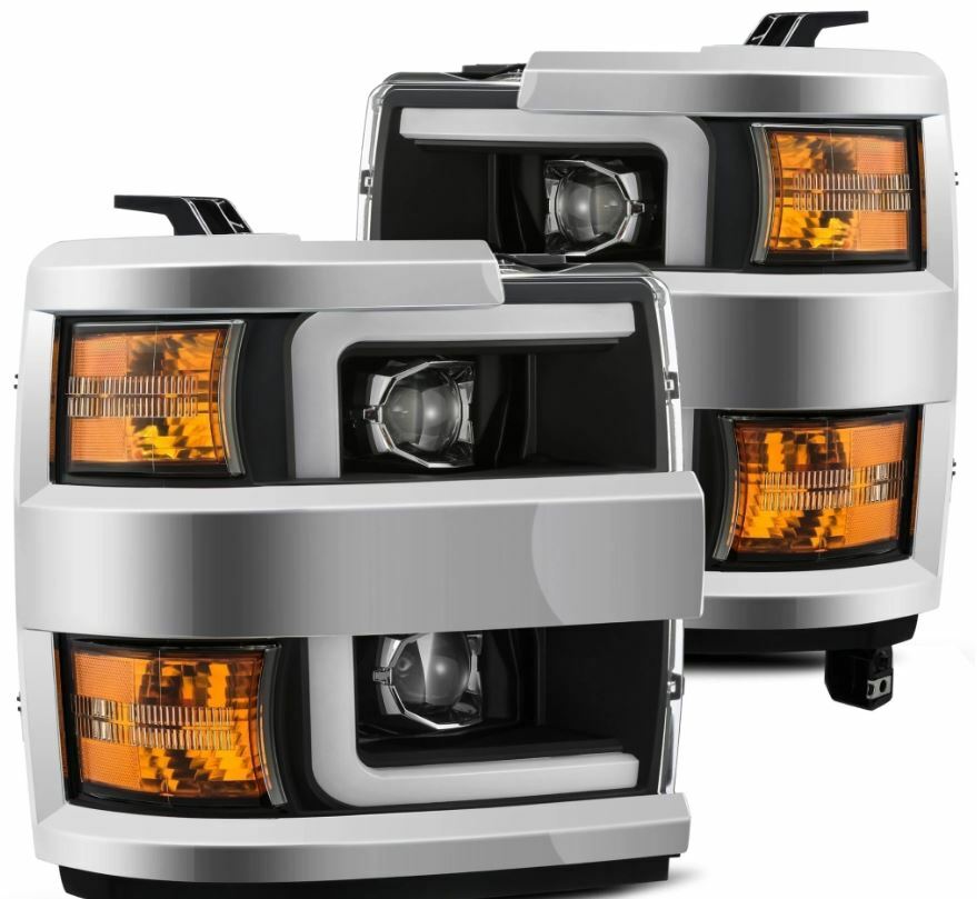 AlphaRex 880098 Projector Headlights Black