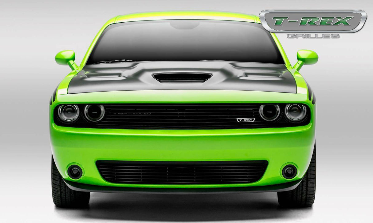 T-Rex Grilles - 1 Pc Horizontal Aluminum Laser Billet Grille Overlay - 6214181