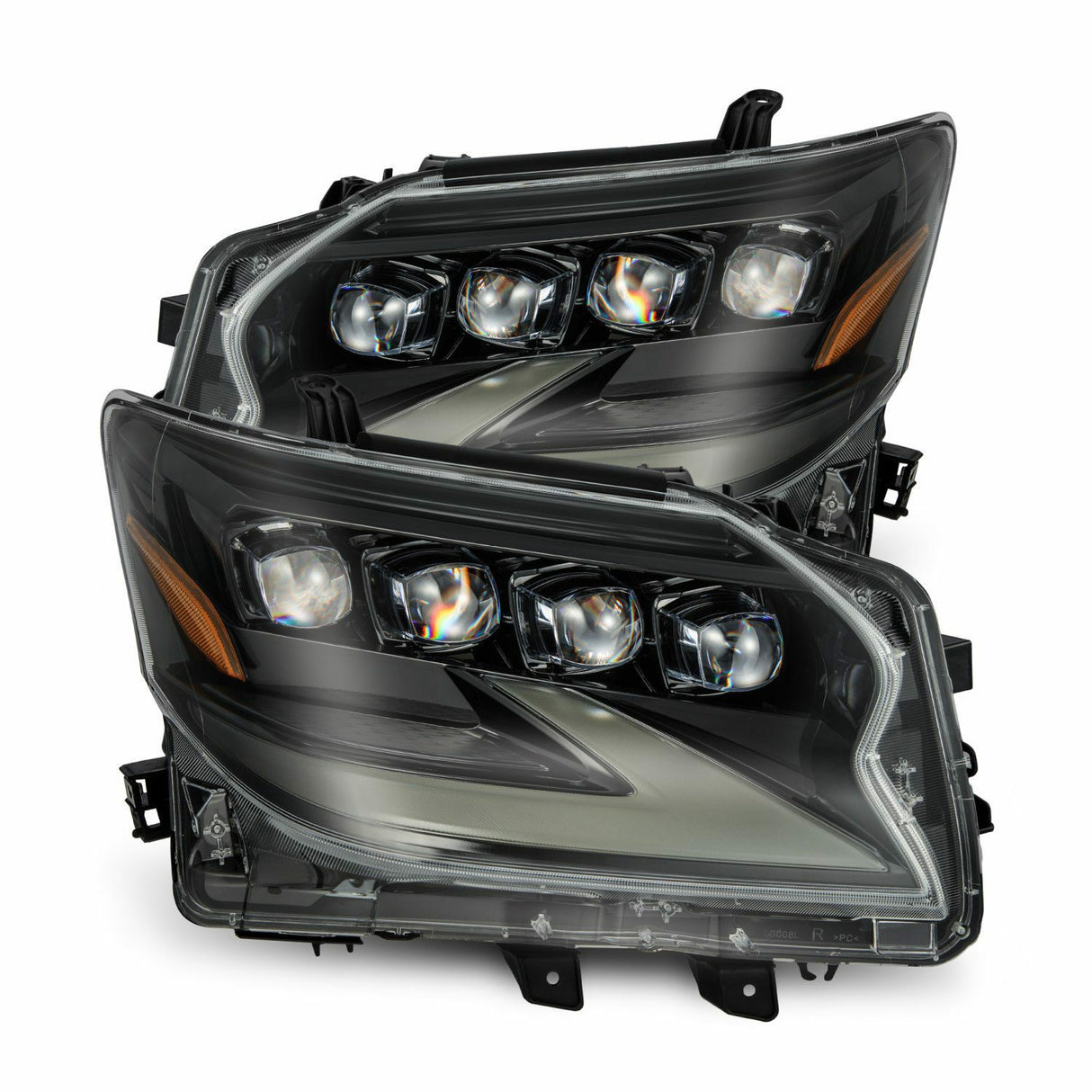 AlphaRex 880301 LED Projector Headlights in Alpha-Black