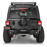 Go Rhino 371100T Rockline Rear Stubby Bumper for Jeep Wrangler JL