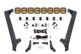 Diode Dynamics - Jeep JK SS5 Sport CrossLink Windshield Yellow Combo Lightbar Kit - DD7225