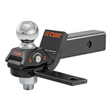 Curt - RockerBall Cushion Hitch with Sway Tab (2-5/16" Ball, 2" Shank, 7,500 lbs.) - 45149