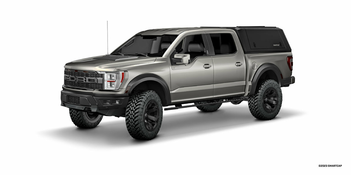 RSI SmartCap - F-150 Truck Bed Cap SmartCap EVOa Adventure Matte Black For 21-23 Ford F-150 5.5 Foot Short Bed SmartCap - EA0306-MB