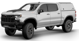 RSI SmartCap - Silverado/Sierra Truck Bed Cap Edge Defender OEM White For 19-26 Chevrolet Silverado/Sierra 1500 5.5 Foot Short Bed - ED0130-WN