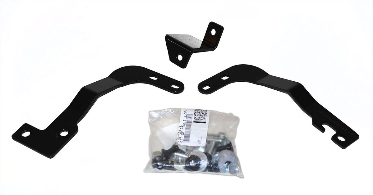 Go Rhino 55285 - RC2  & RC2 LR Bull Bar - Mounting Bracket Kit Only - Textured Black