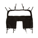 Rugged Ridge - Rugged Ridge 13552.51 Windbreaker; 07-18 Jeep Wrangler JKU, 4 Door - 13552.51