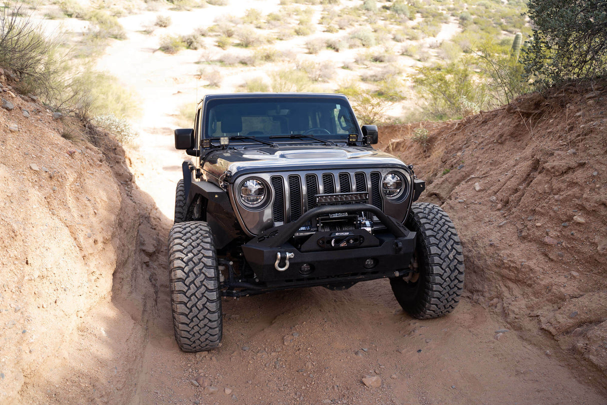 DV8 Offroad - Jeep JL & Jeep JT A-Pillar Dual Pod Light Mounts - LBJL-04