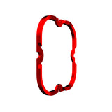 KC HiLiTES 30571 KC Bezel Ring KC FLEX ERA 4 Red 1PC
