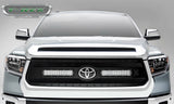 T-Rex Grilles - 1 Pc Small Mesh Mild Steel Stealth Torch Grille Replacement - Only fit vehicles with TSS -Toyota Safety Sense technology, Includes Universal Wiring Harness - 6319661-BR