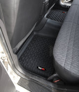 Rugged Ridge - Floor Liners, Rear, Black; 84-01 Jeep Cherokee XJ - 12950.19