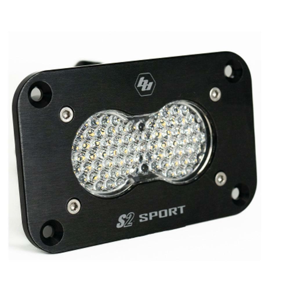 Baja Designs - 541006 - S2 Sport Black Flush Mount LED Auxiliary Light Pod