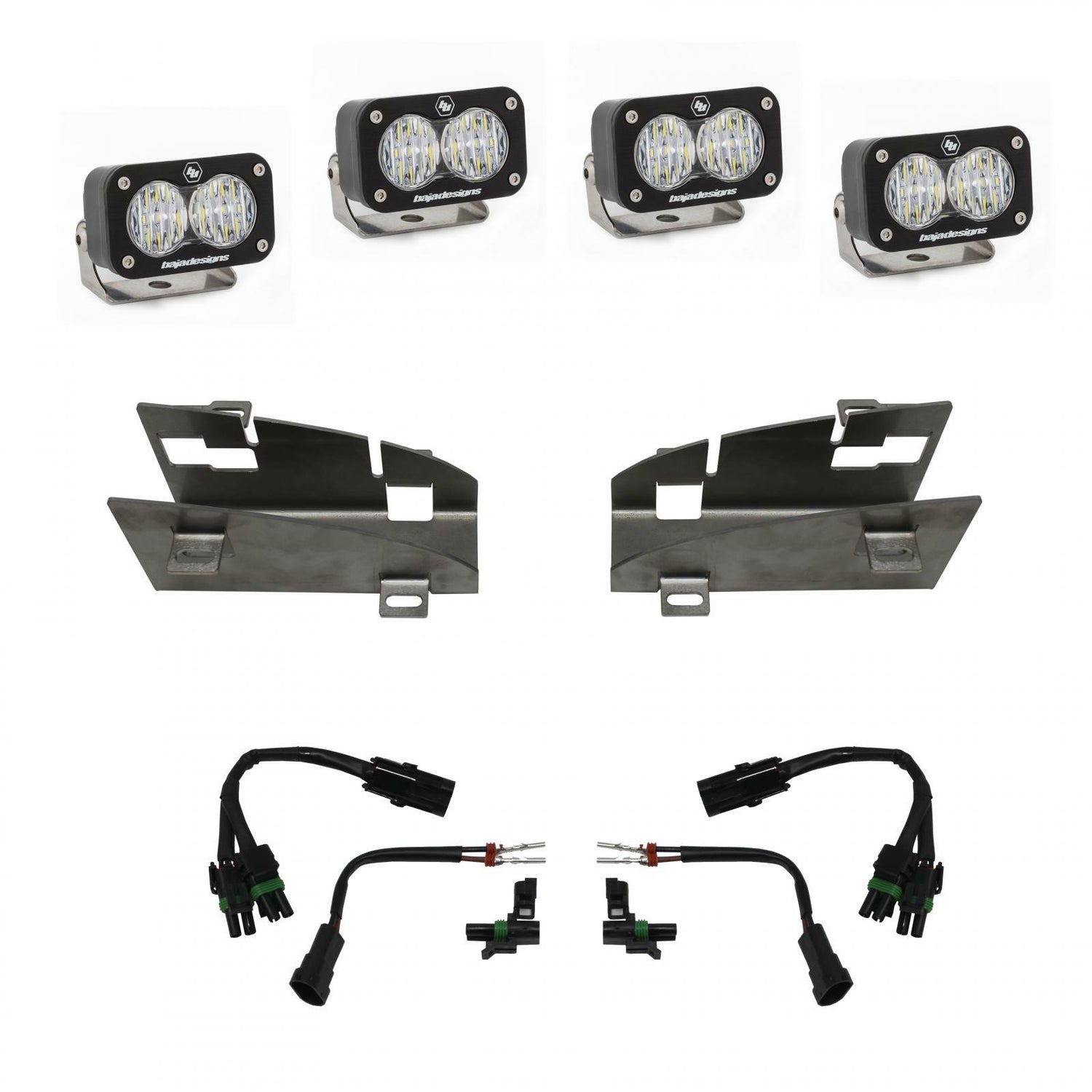 Baja Designs - 448024 - S2 Sport Dual Fog Pocket Light Kit