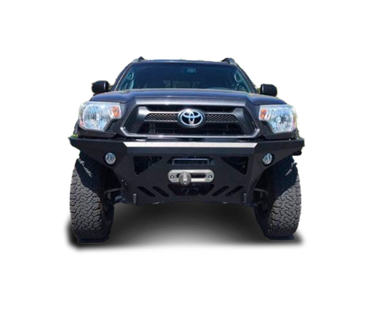 CBI - 2nd Gen Toyota Tacoma Moab 2.0 Classic Bumper / Powder Coated Black / Steel / 2011-2015 - 200-000-010-124