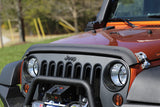 Rugged Ridge - Bug Deflector, Matte Black; 07-16 Jeep Wrangler JK - 11348.02