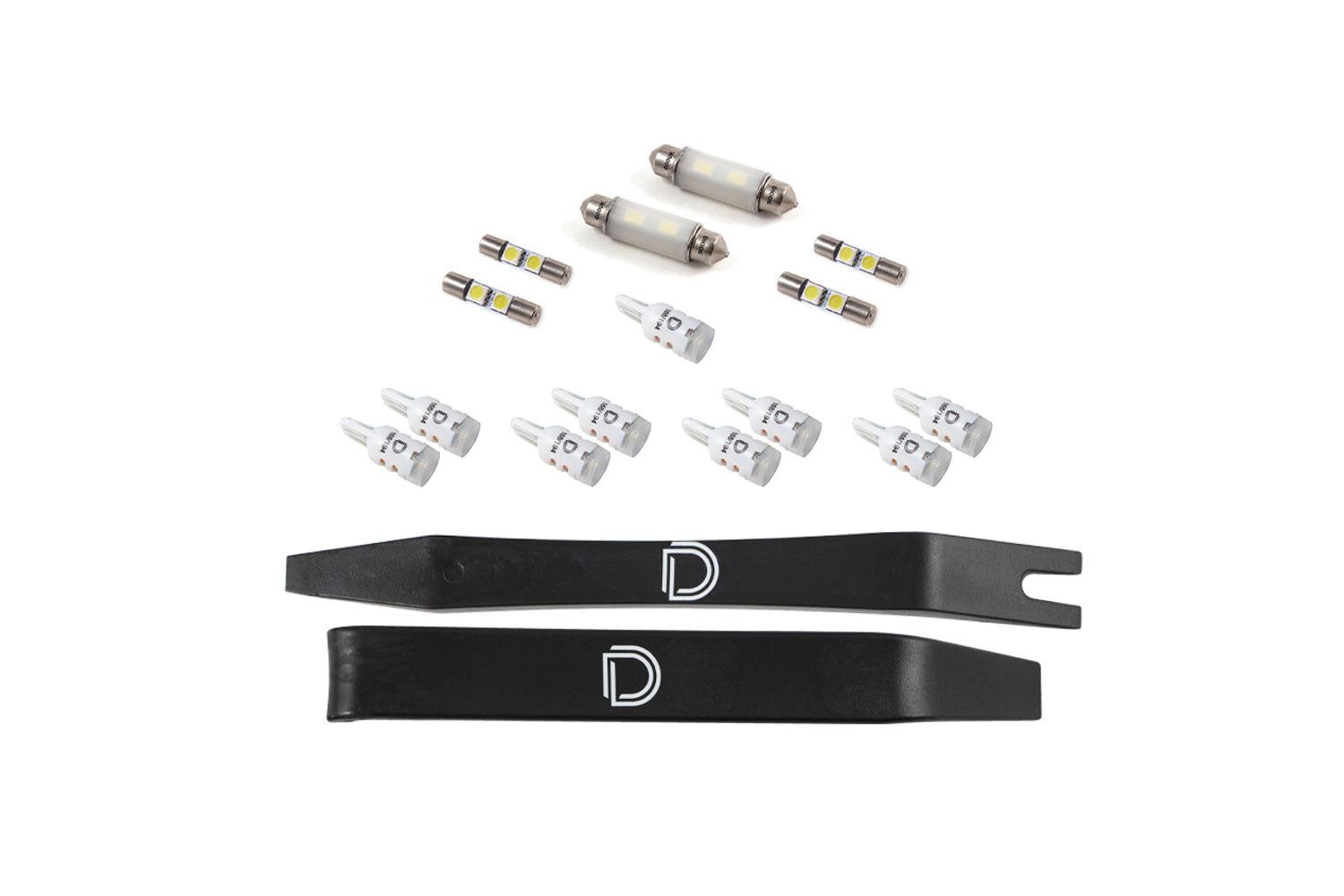 Diode Dynamics - Interior LED Kit for 2009-2012 Chevrolet Traverse, Cool White Stage 2 - DD0568