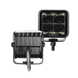 Go Rhino 750200321SCS Blackout Series - CUBEIT 2x2 LED Cube Spot Lights, Pair