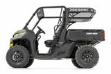 Rough Country - Cargo Rack - Dual 2" Black LED Pairs - Flush Mount - Can-Am Defender HD 5 HD 8 HD 9 HD 10 - 97027