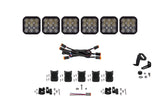 Diode Dynamics - SS5 Pro Universal CrossLink 6-Pod Lightbar White Driving - DD7256