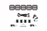 Diode Dynamics - SS5 Sport Universal CrossLink 5-Pod Lightbar White Combo - DD6796