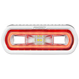 RIGID Industries - 51102 SR-L Series Marine Spreader Pod, 2 Wire, Surface Mount, White W/Red Halo