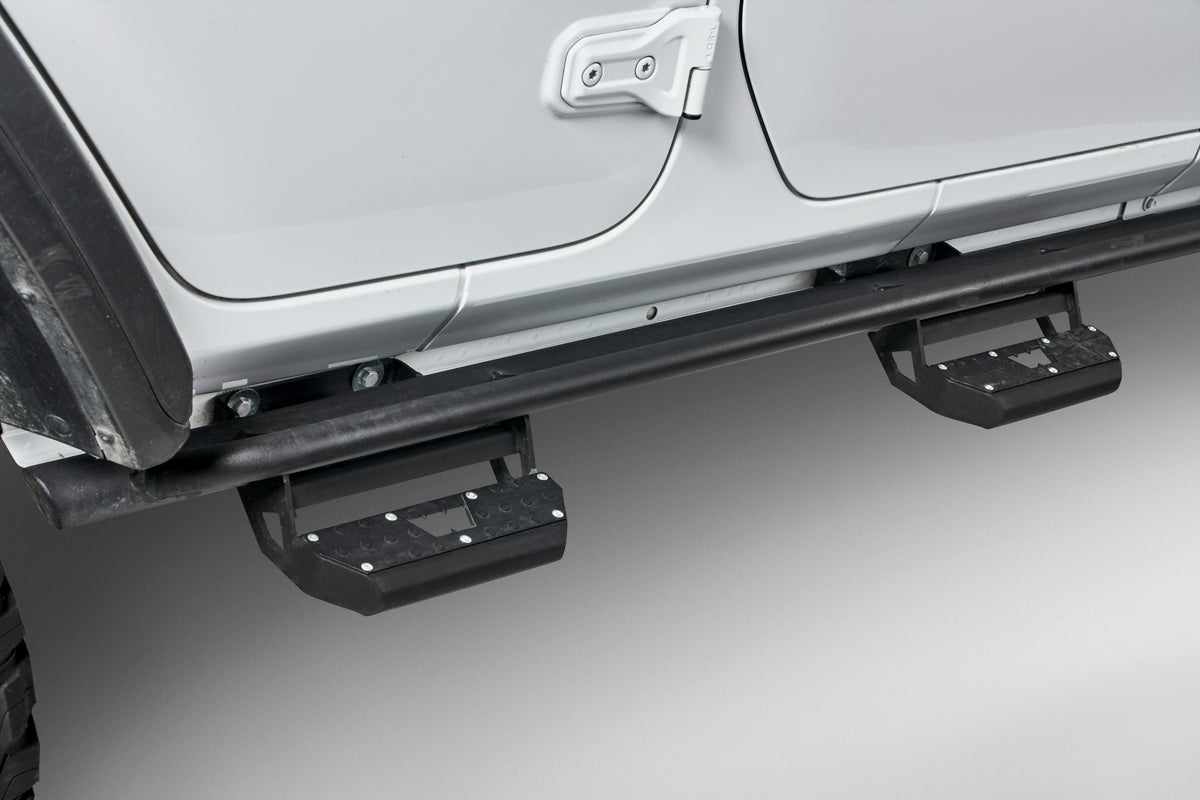 Warn - Rock Sliders for 2019-2026 Jeep JL 4-Door - 102740